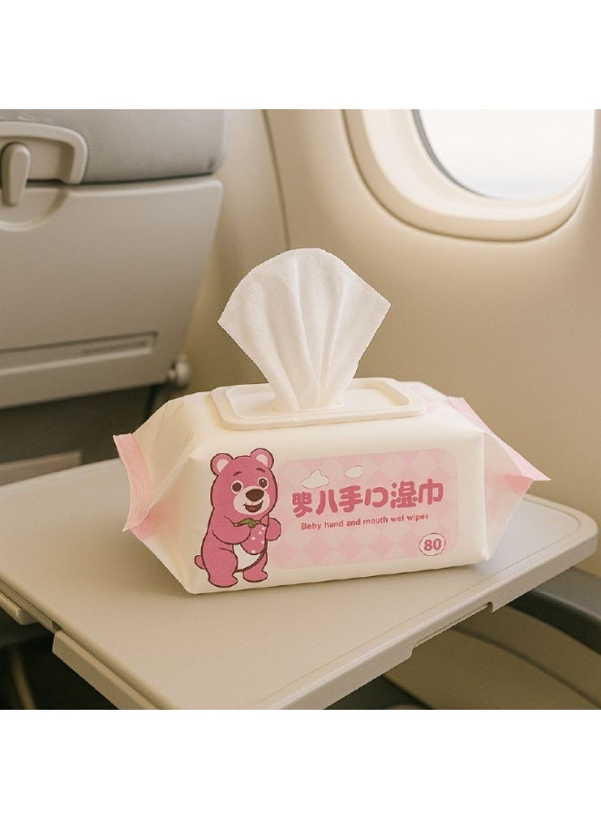 Scented baby wipes, 80 wipes